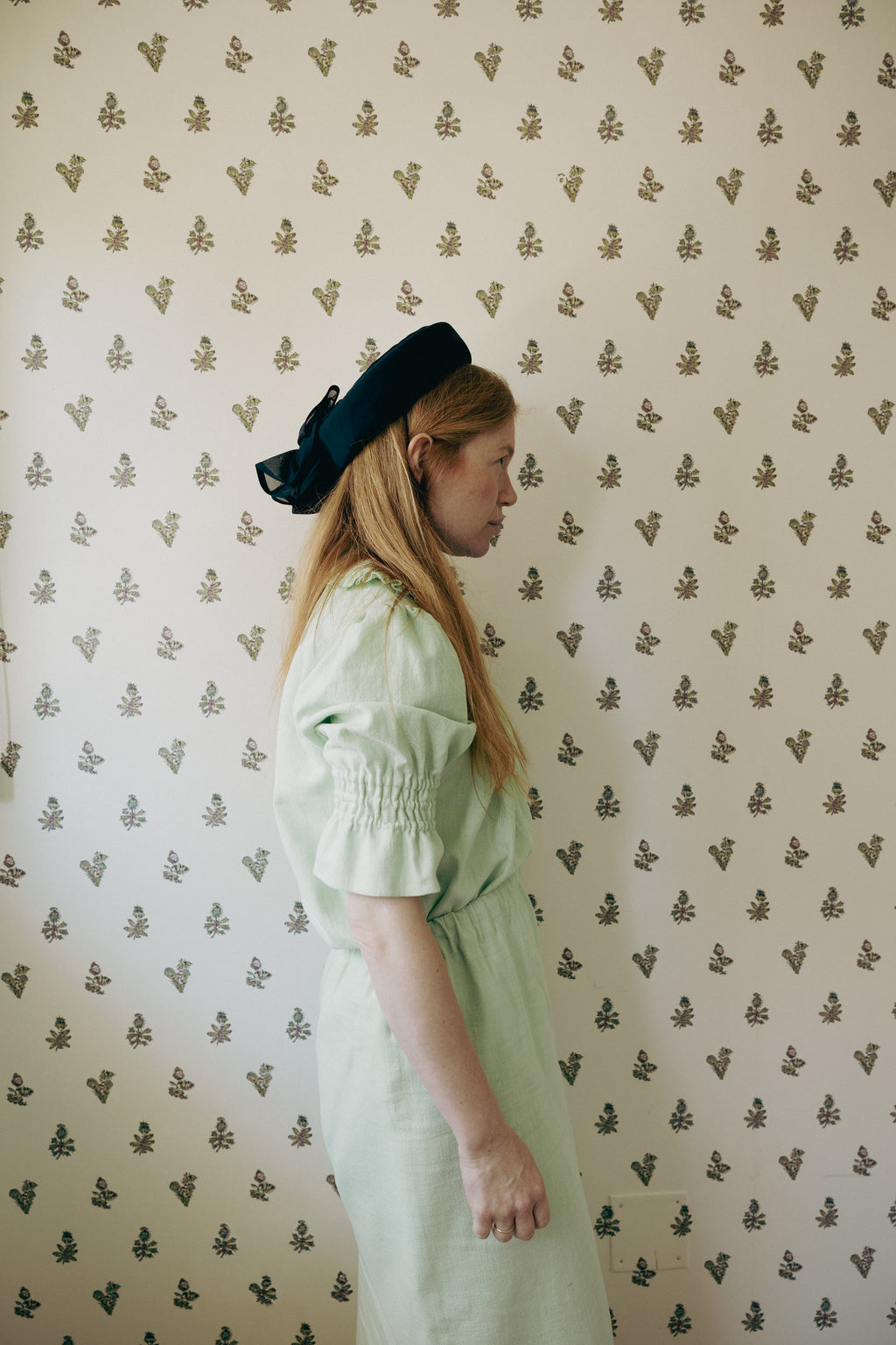 Camisa Luchi jaretas verde menta